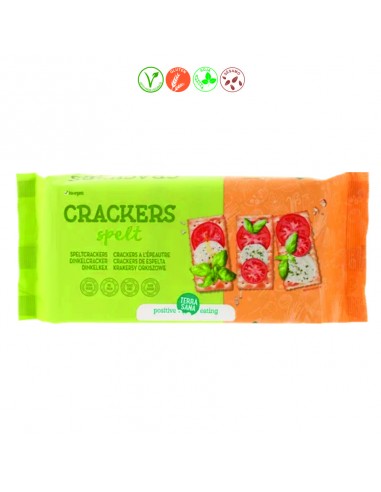 CRACKERS ESPELTA 10 PAQUETES 28GR. - 280GR.