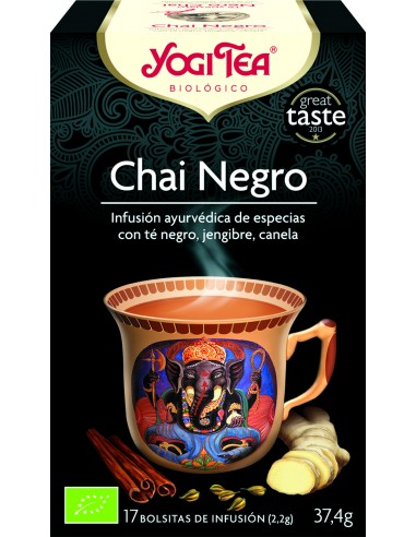 YOGI TEA CHAI NEGRO - 17 FILTROS