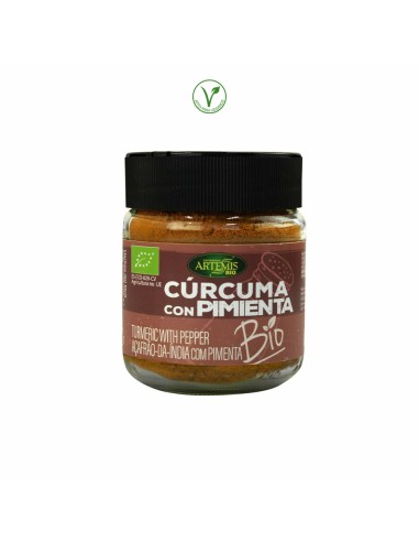 CURCUMA CON PIMIENTA CONDIMENTO XL - 80GR.