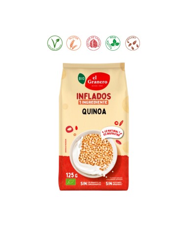 QUINOA HINCHADA BIO - 125GR.