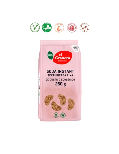 SOJA TEXTURIZADA FINA INSTANT BIO - 250GR.^^