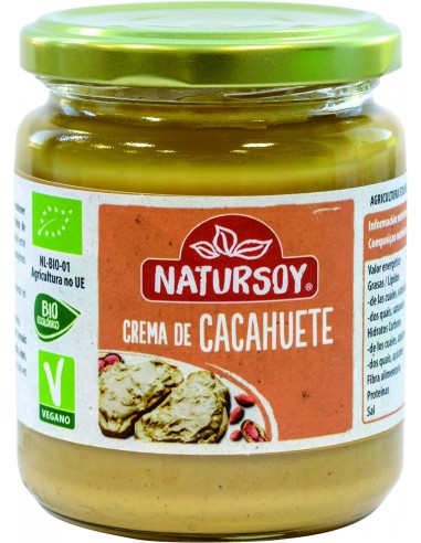 CREMA DE CACAHUETES S/SAL - 250GR.