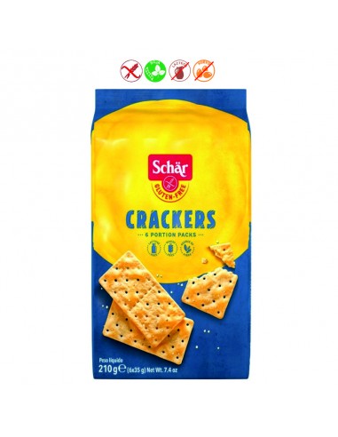 CRACKERS SIN GLUTEN - 210GR.