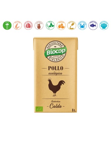 CALDO DE POLLO ECOLOGICO - 1 LITRO