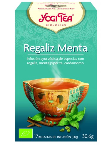 YOGI TEA REGALIZ MENTA - 17 FILTROS**