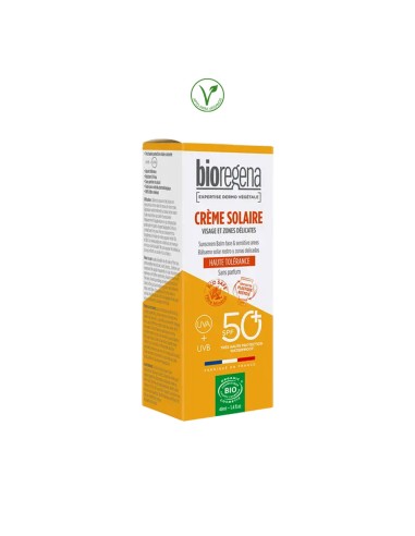 CREMA SOLAR ROSTRO VISAGE SPF50+ HIPOALERGENICO - 40ML