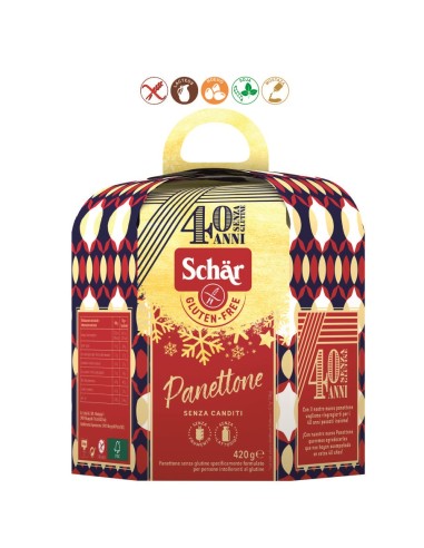 PANETTONE SIN GLUTEN - 420GR.