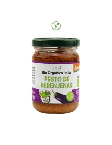 PESTO BERENJENAS VEGANO BIO BOI - 140GR.