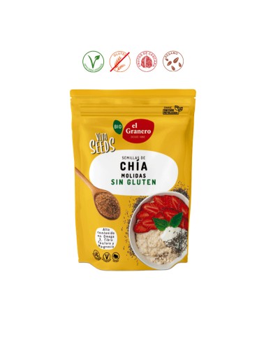 VITASEEDS SEMILLAS DE CHIA MOLIDAS - 200GR.