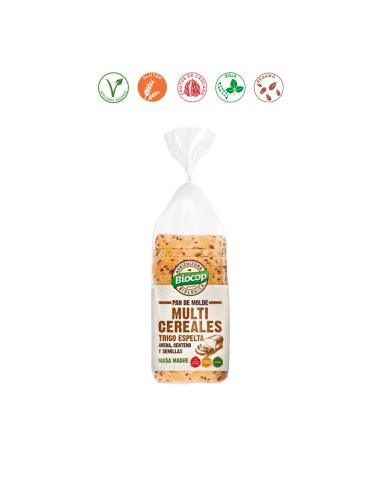 PAN MOLDE MULTICEREALES ESPELTA AVENA SEMILLAS - 4