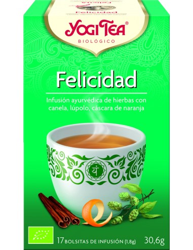 YOGI TEA FELICIDAD - 17 FILTROS