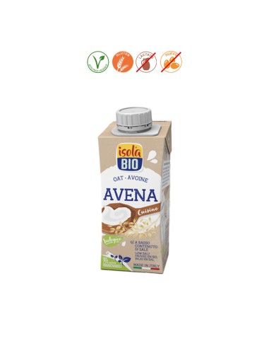 NATA PARA COCINAR DE AVENA BIO - 200ML.