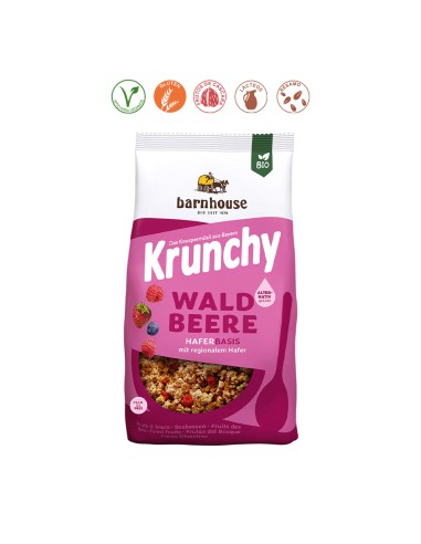 MUESLI KRUNCHY SUN FRUTAS DEL BOSQUE - 375GR.