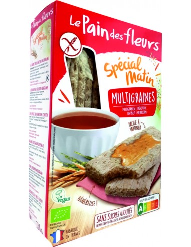 PAN CRUJIENTE MATIN MULTICEREAL - 230GR.