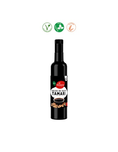 TAMARI SALSA DE SOJA BIO - 500ML.