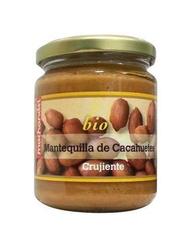 MANTEQUILLA CACAHUETES CRUJIENTES C/SAL - 250GR.