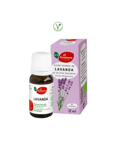 ACEITE ESENCIAL DE LAVANDA BIO - 12ML.