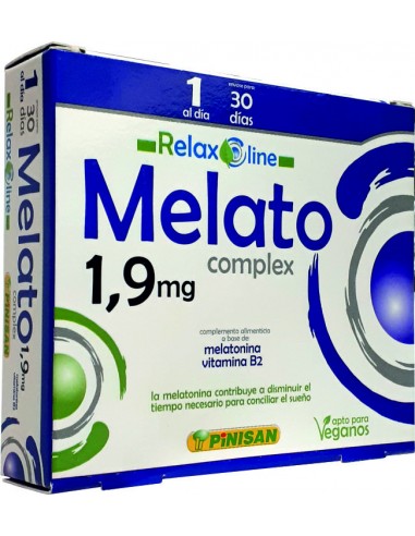 RELAXLINE MELATO COMPLEX 1,9MG - 30 CAPSULAS