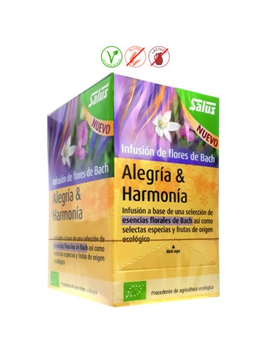 INFUSION BIO FLORES BACH ALEGRIA Y ARMONIA - 15 BO