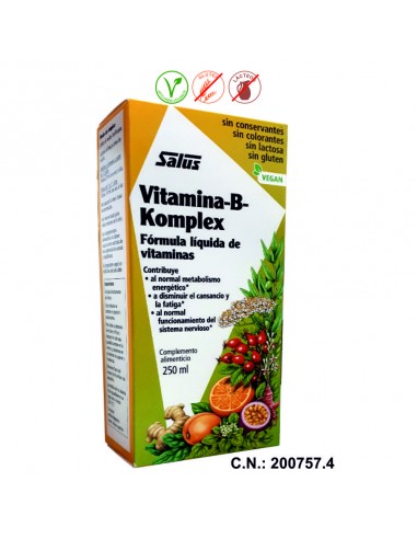 VITAMINA B KOMPLEX - 250ML.