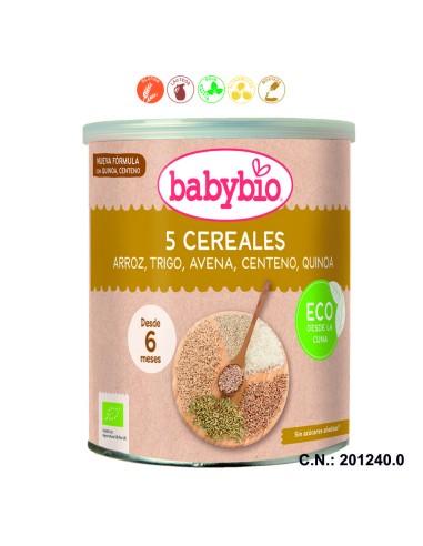 CEREALES NATURE 5 CEREALES - 220GR.