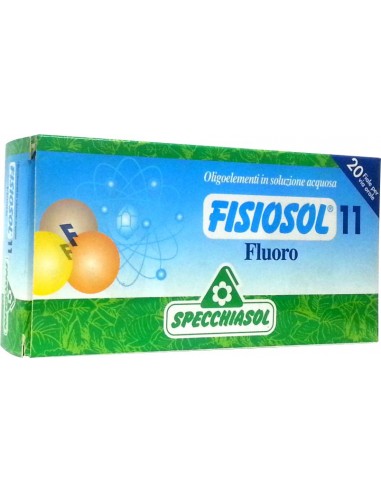 (D) FISIOSOL 11 FLUOR - 20 VIALES