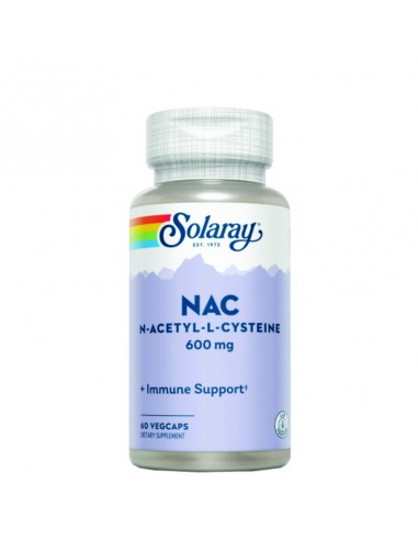 NAC (N-ACETILCISTEINA) 600MG. - 60 CAPSULAS