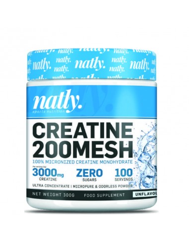 CREATINE 200 MESH ULTRAMICRONIZADA - 300GR.