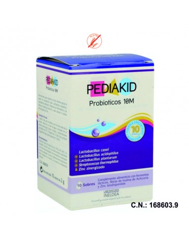 (D) PEDIAKID PROBIOTICOS 10M - 10 SOBRES