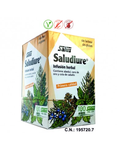 SALUDIURE INFUSION HERBAL - 15 FILTROS^^