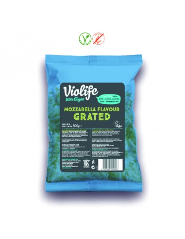 (F) RALLADO VEGANO MOZZARELLA - 500GR.
