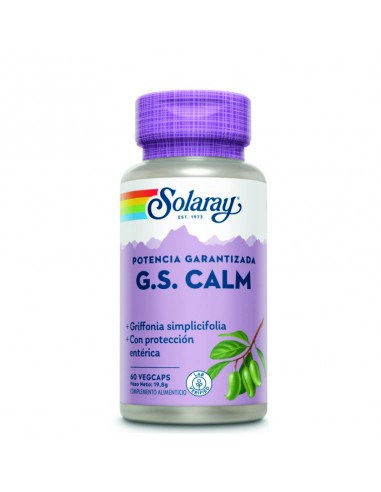 (D) G.S. CALM  (5-HTP) - 60 CAPSULAS