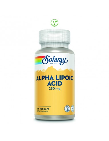 ALPHA LIPOIC ACID 250MG. - 60 CAPSULAS