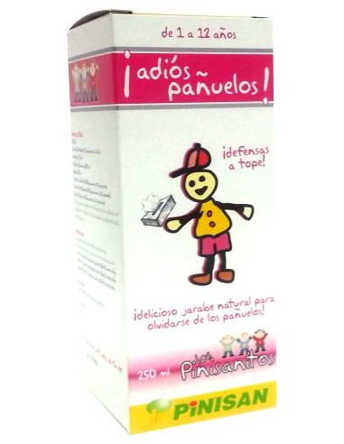 ADIOS PAÑUELOS JARABE PINISANITOS - 250ML.