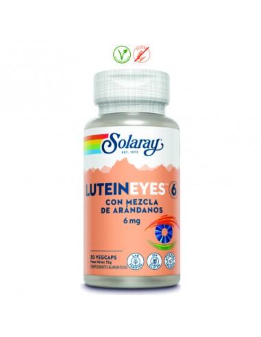 LUTEIN EYES 6MG. - 30 CAPSULAS