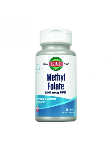 (E) METHYL FOLATE 800MCG. - 90 TABLETAS