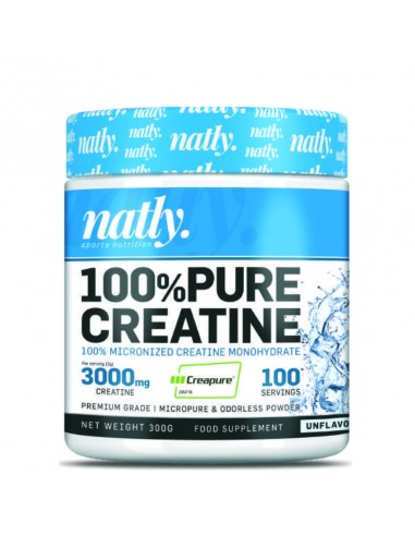 PURE CREATINE CREAPURE 100% (SIN SABOR) - 300GR.