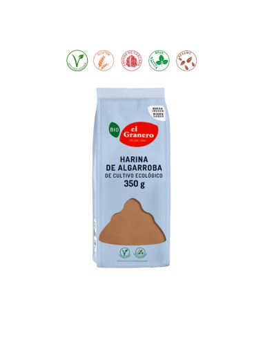 HARINA DE ALGARROBA BIO - 350GR.