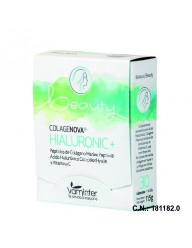 BEAUTY COLAGENOVA + HIALURONICO - 30 CAPSULAS