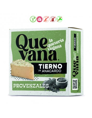 (F) QUESO VEGANO ANACARDOS PROVENZALES - 180GR.