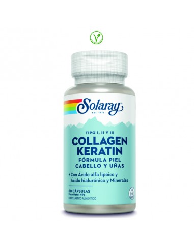 COLLAGEN KERATIN - 60 CAPSULAS