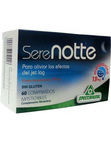 MELATONINA 1 9MG. (SERENOTTE) - 60 COMPRIMIDOS