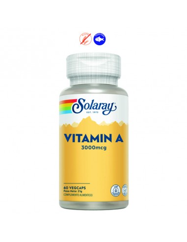 VITAMINA A (RETINIM PALMITATO) 3000MCG - 60 CAPSUL