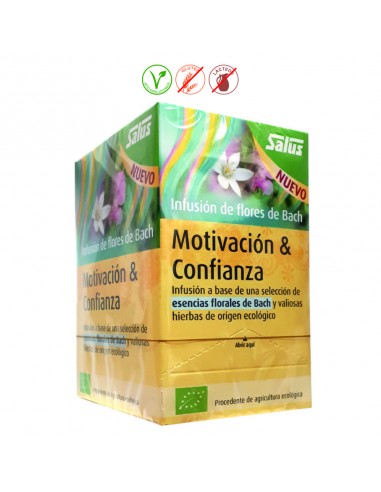 INFUSION BIO FLORES BACH MOTIVACION Y CONFIANZA - 