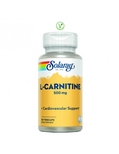 L-CARNITINE 500MG. - 30 CAPSULAS