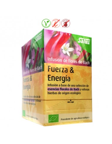 INFUSION BIO FLORES BACH FUERZA Y ENERGIA - 15 BOL