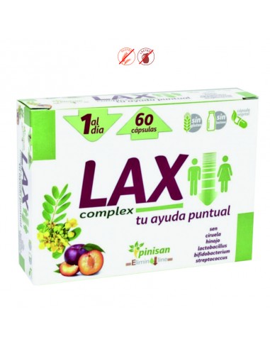 LAX COMPLEX - 60 CAPSULAS