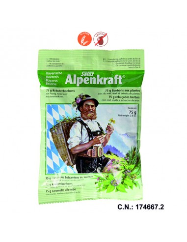 ALPENKRAFT CARAMELOS - 75GR.