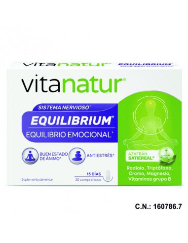 VITANATUR EQUILIBRIUM - 30 COMPRIMIDOS