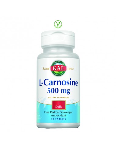 L-CARNOSINE 500MG. - 30 COMPRIMIDOS